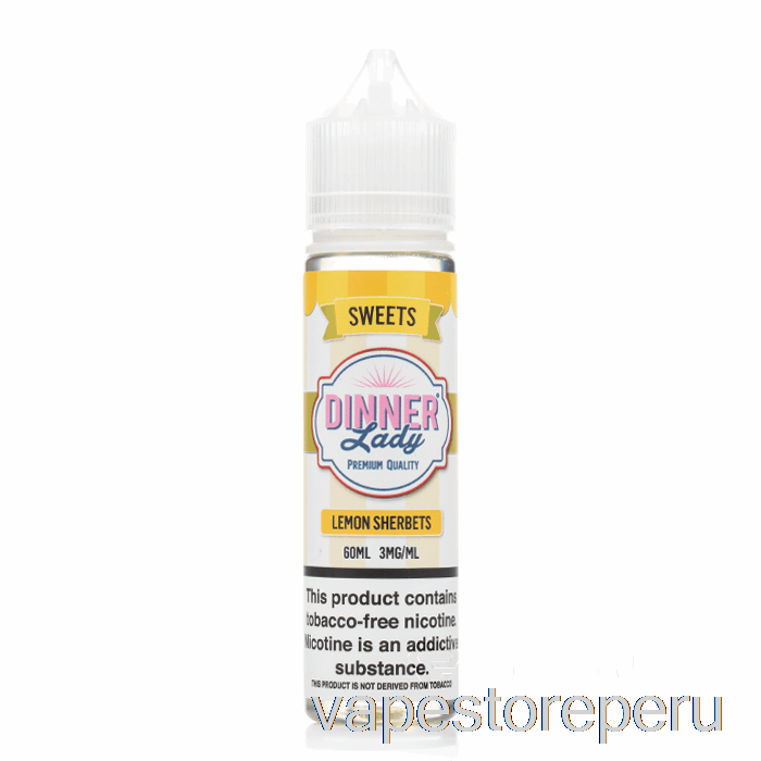 Vape Desechables Sorbetes De Limón - E-líquido Vape Cena Lady - 60ml 6mg